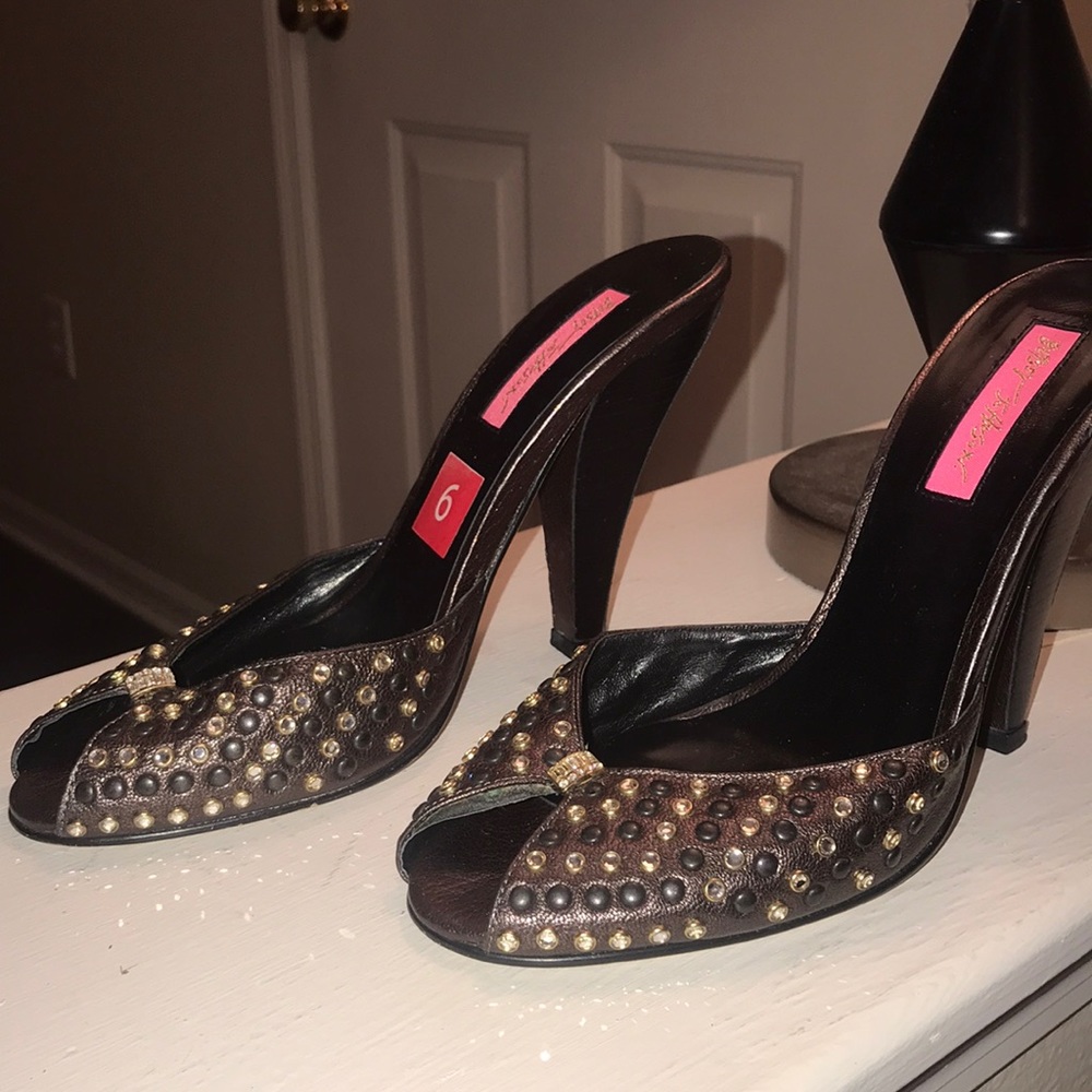 Bedazzled heels
